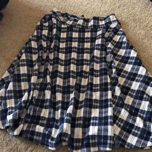 Long Plaid skirt (vintage style)